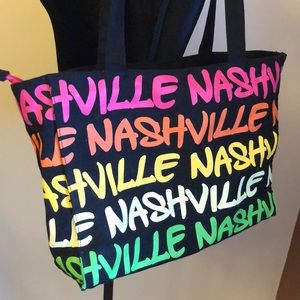 Robin Ruth “Nashville “ colorful zip tote bag